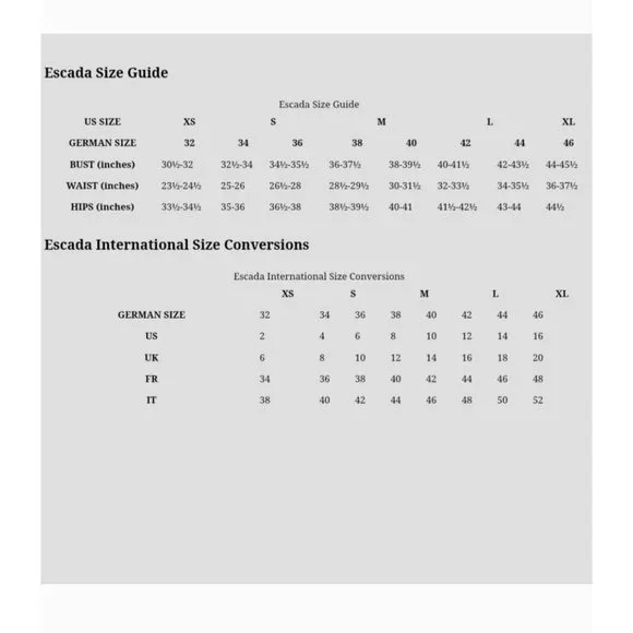 Escada Womens Beige Blazer Coat Long Sleeve Two Front Button w/ Pockets Size 44 - Picture 9 of 10